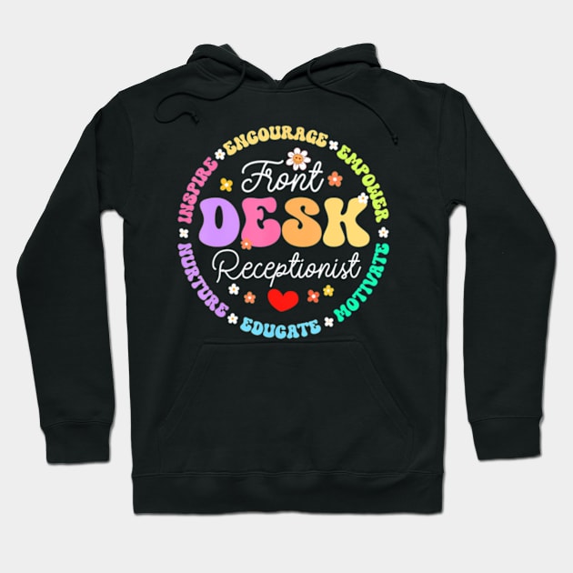 Front Desk Receptionist Appreciation Admin Squad Hoodie by ZoeySherman